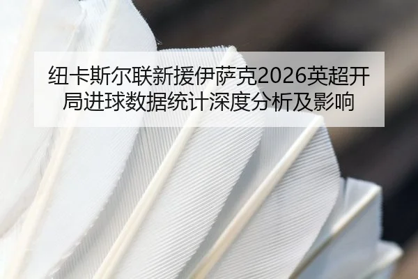 纽卡斯尔联新援伊萨克2026英超开局进球数据统计深度分析及影响